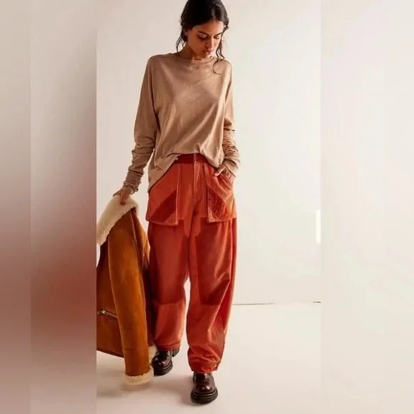 We The Free Tan Long Sleeve Tee - Picture 2 of 12